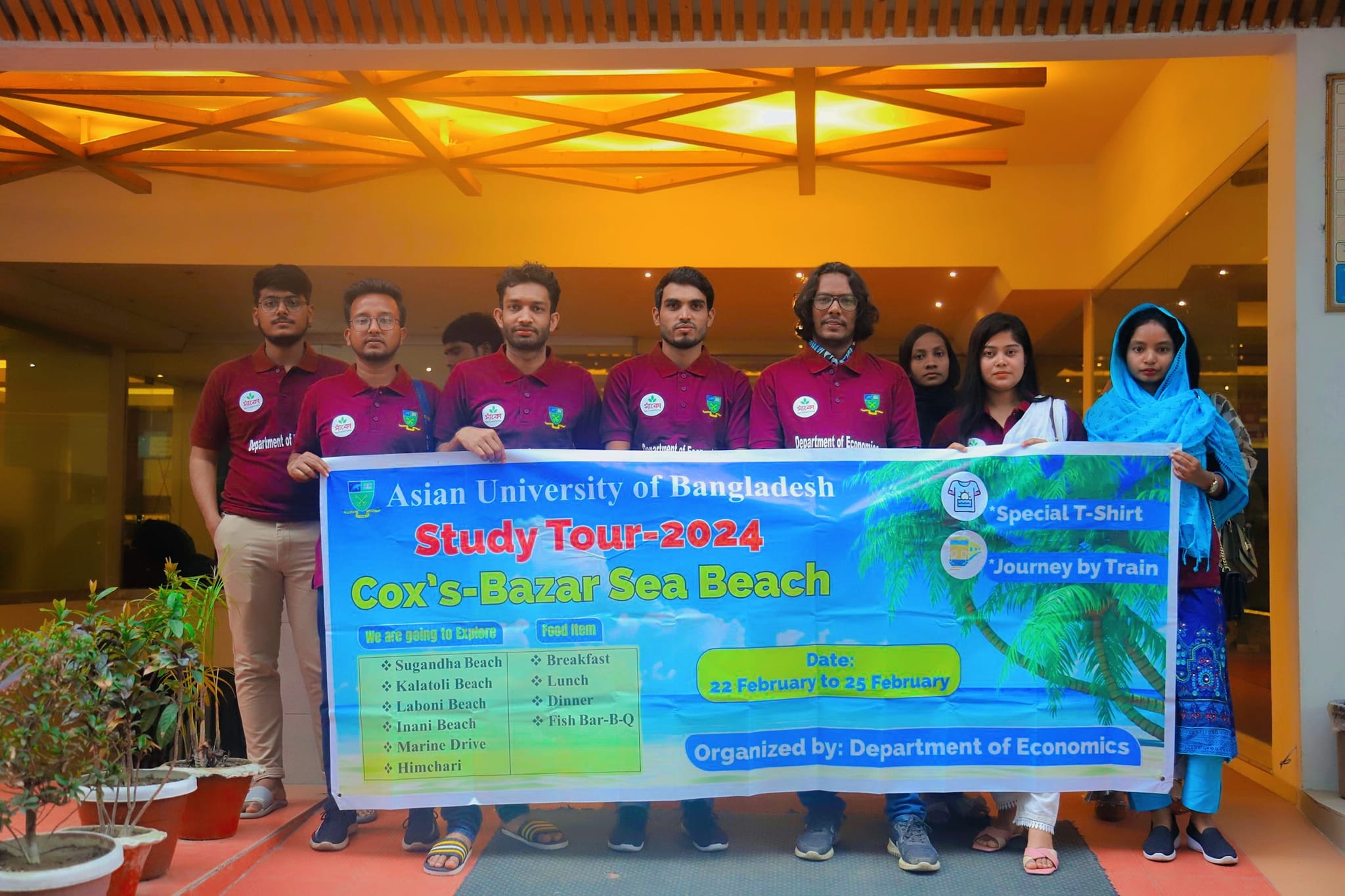 Study Tour - 2024 - Cox's Bazar Sea Beach